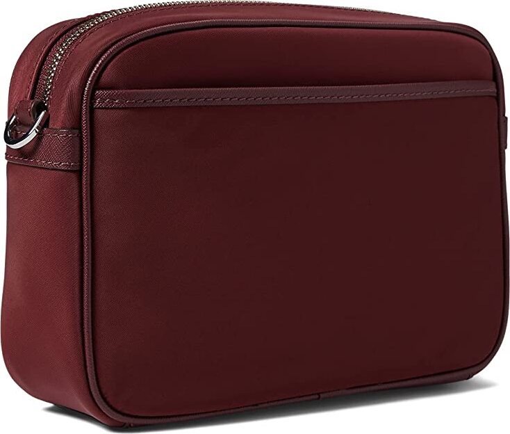 Жіноча сумка кроссбоді Michael Kors на блискавці 1159772537 (Бордовий, One size) — фото 4