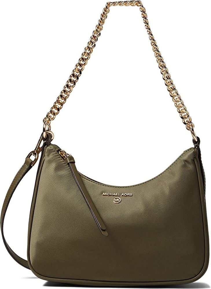 Жіноча сумка кроссбоді Michael Kors на блискавці 1159773844 (Зелений, One size) — фото 4