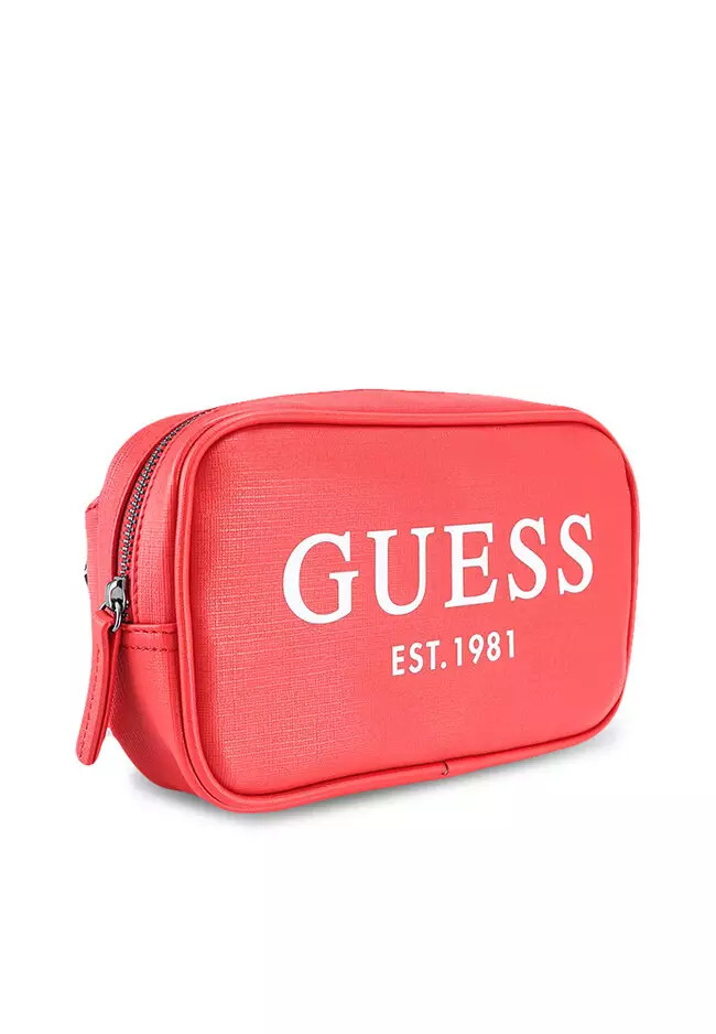 Жіноча поясна сумка Guess 1159774764 (Червоний, One Size) — фото 6