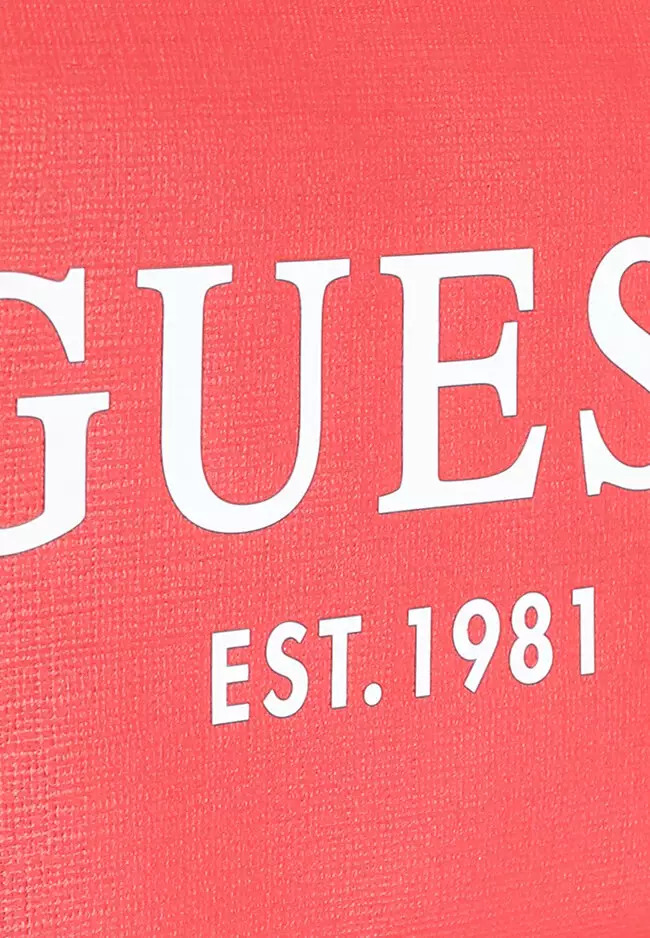 Жіноча поясна сумка Guess 1159774764 (Червоний, One Size) — фото 8