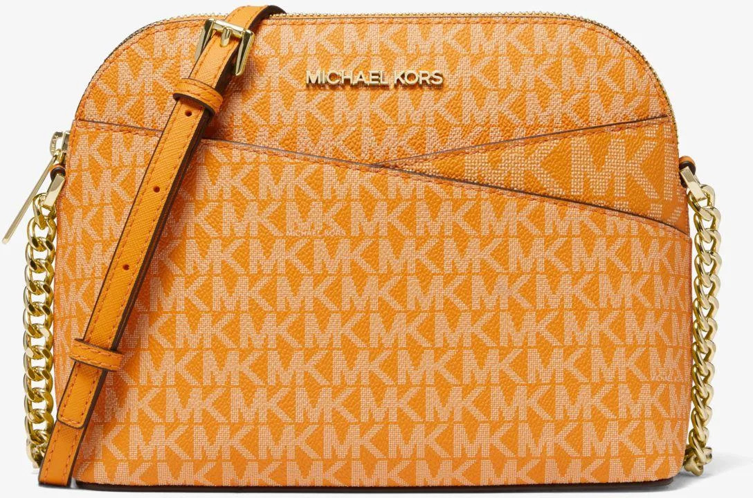 Жіноча сумка кроссбоді Michael Kors на блискавці 1159777918 (Помаранчевий, One size) — фото 4