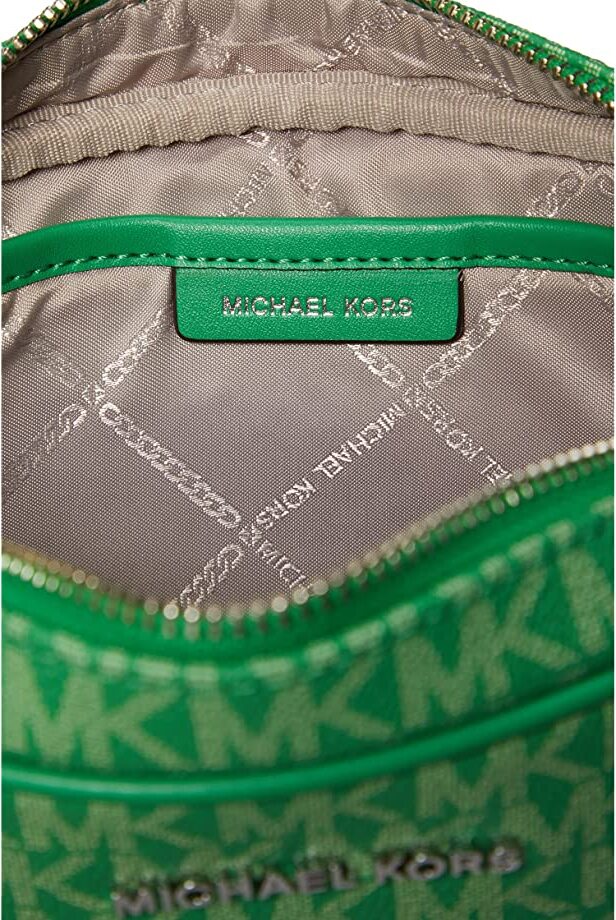 Жіноча сумка кроссбоді Michael Kors на блискавці 1159782376 (Зелений, One size) — фото 5