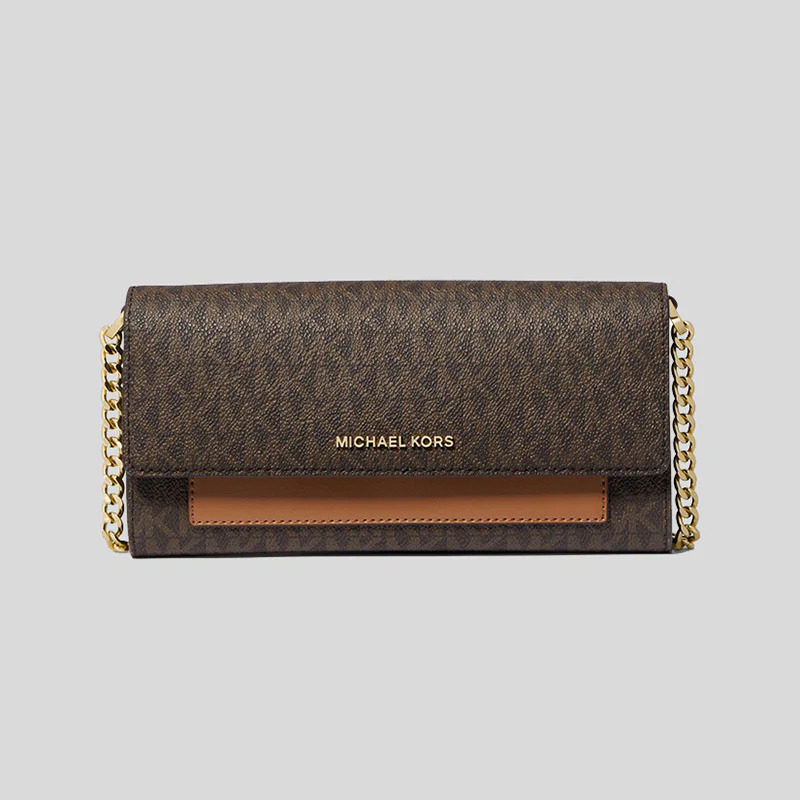 Жіноча сумка Michael Kors кроссбоді з гаманцем 1159783554 (Коричневий, One size) — фото 5
