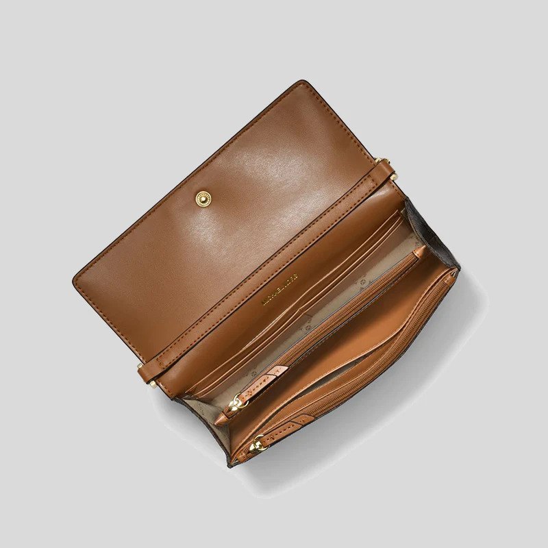 Жіноча сумка Michael Kors кроссбоді з гаманцем 1159783554 (Коричневий, One size) — фото 7