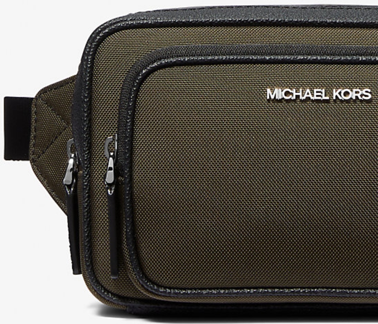 Чоловіча поясна сумка Michael Kors з логотипом 1159794414 (Зелений, One size) — фото 4