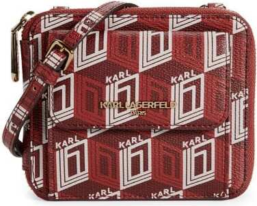 Сумка через плече Karl Lagerfeld Paris міні-кроссбоді 1159807247 (червоний, One size) — фото 4
