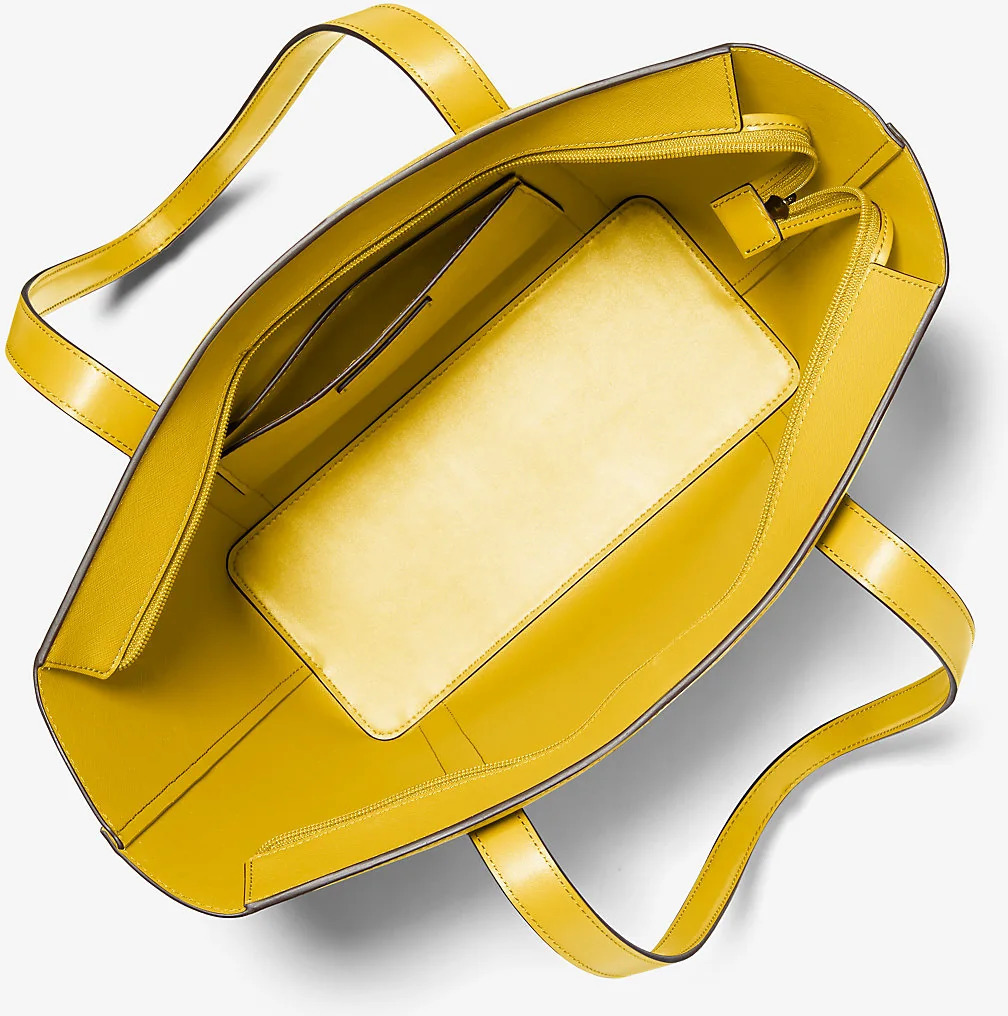 Жіноча сумка Michael Kors на блискавці 1159809179 (Жовтий, One size) — фото 5