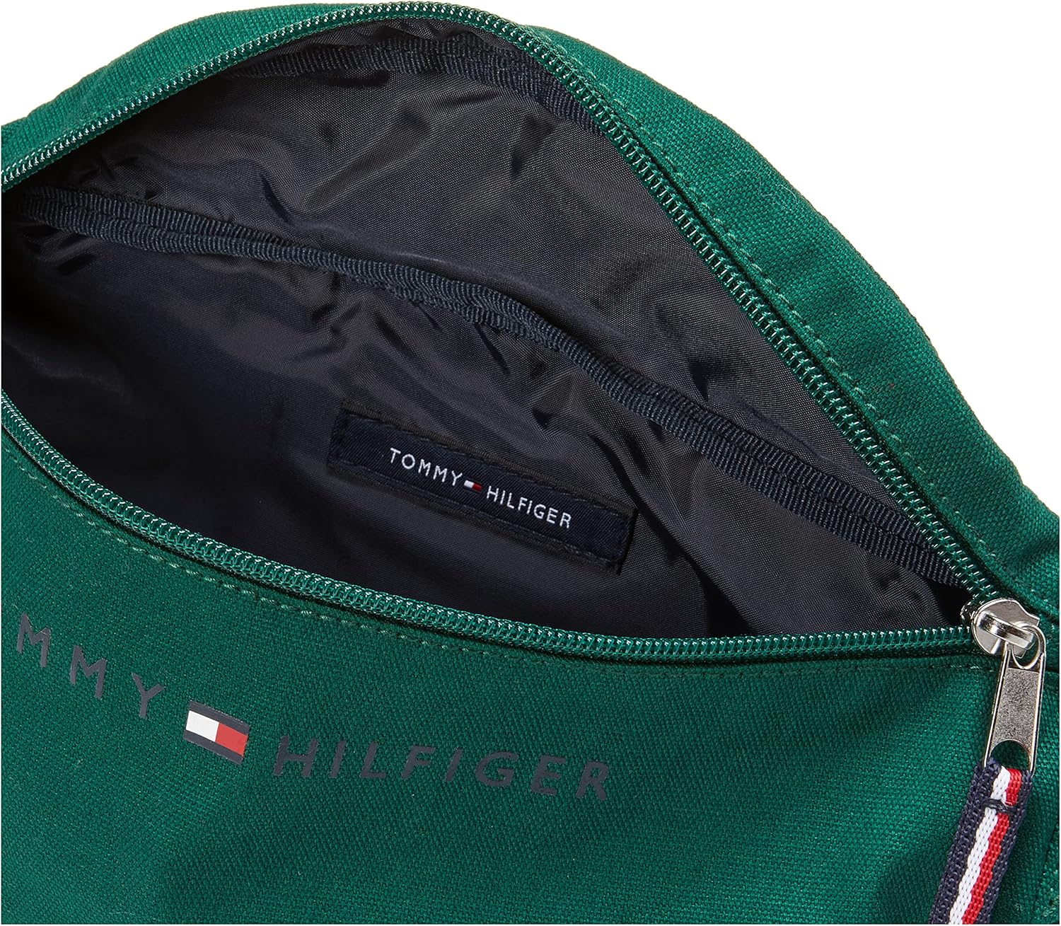 Поясна сумка Tommy Hilfiger бананка слінг 1159810221 (Зелений, One size) — фото 3
