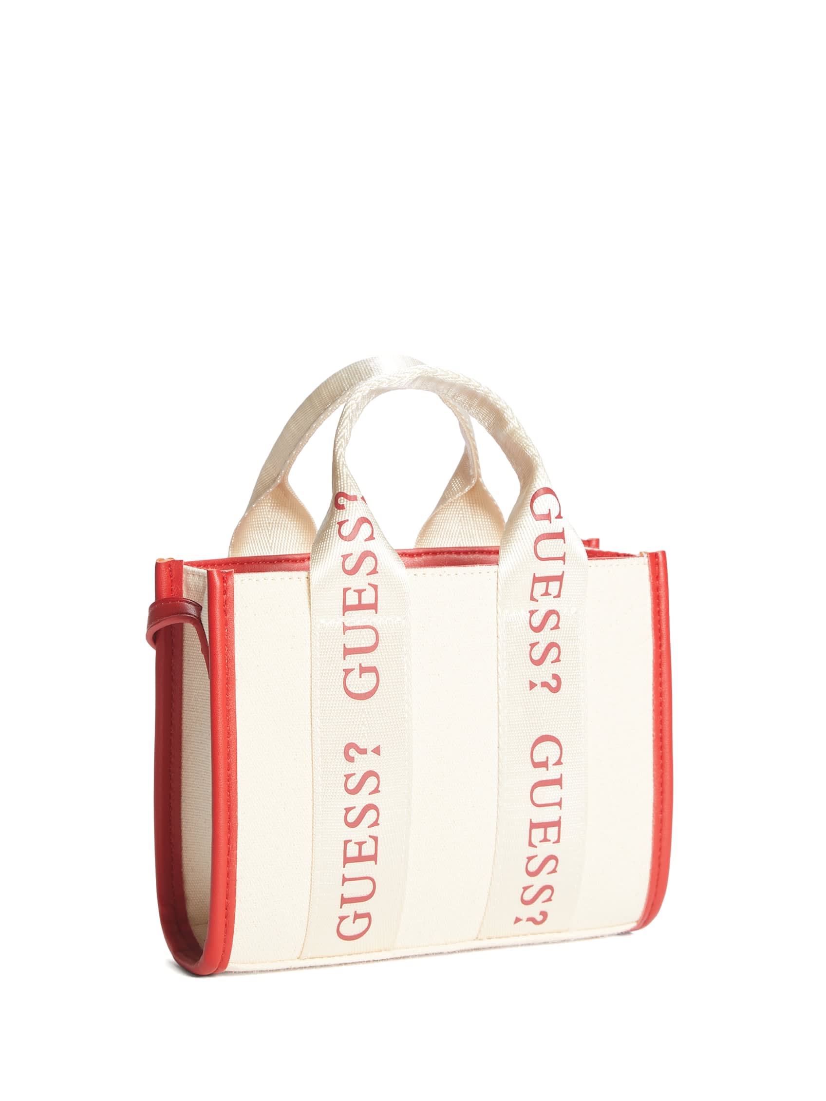 Жіноча міні сумочка кроссбоді тоут Guess 1159812060 (Молочний, One size) — фото 2