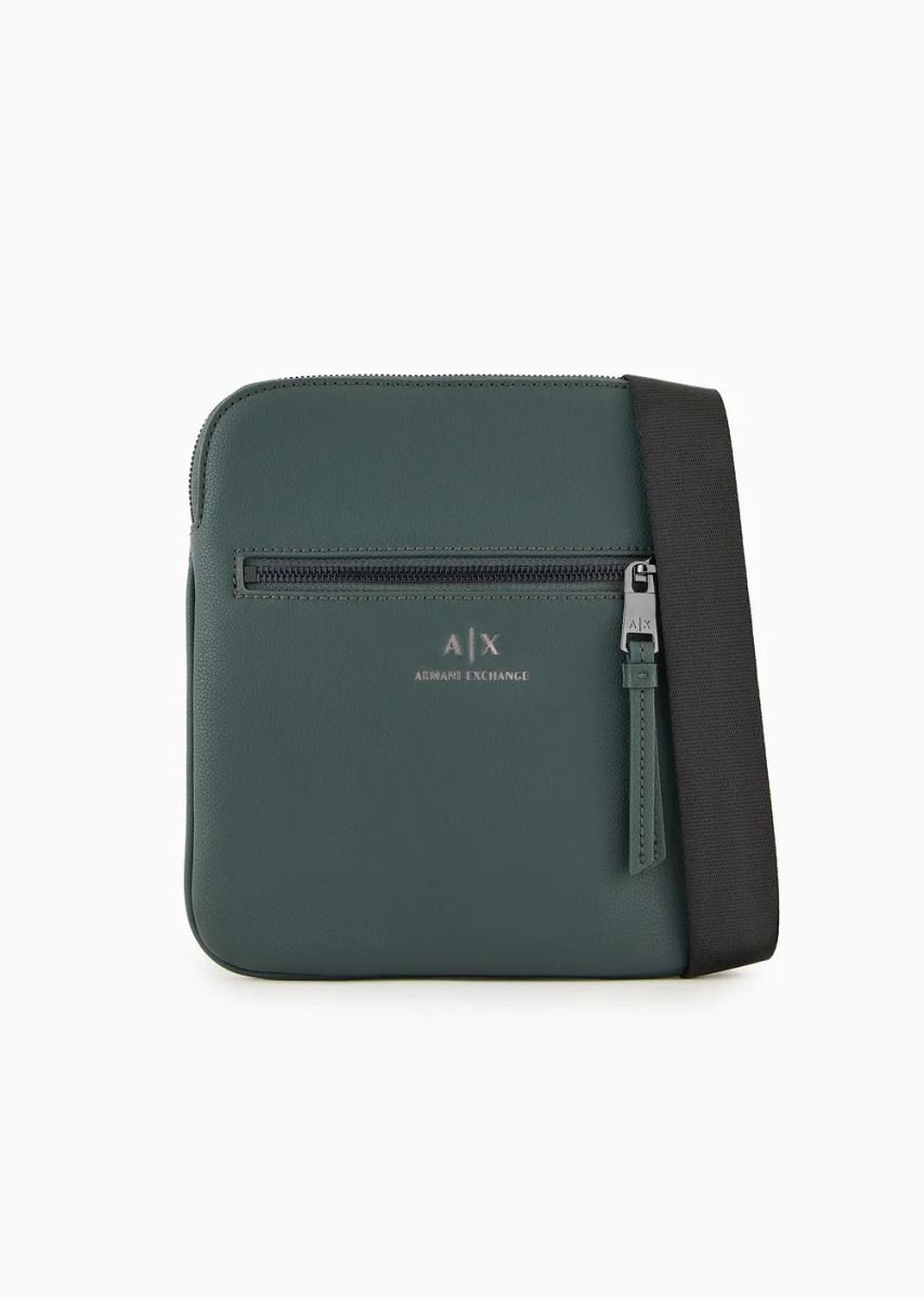 Чоловіча сумка Armani Exchange через плече 1159812619 (Зелений, One size) — фото 3