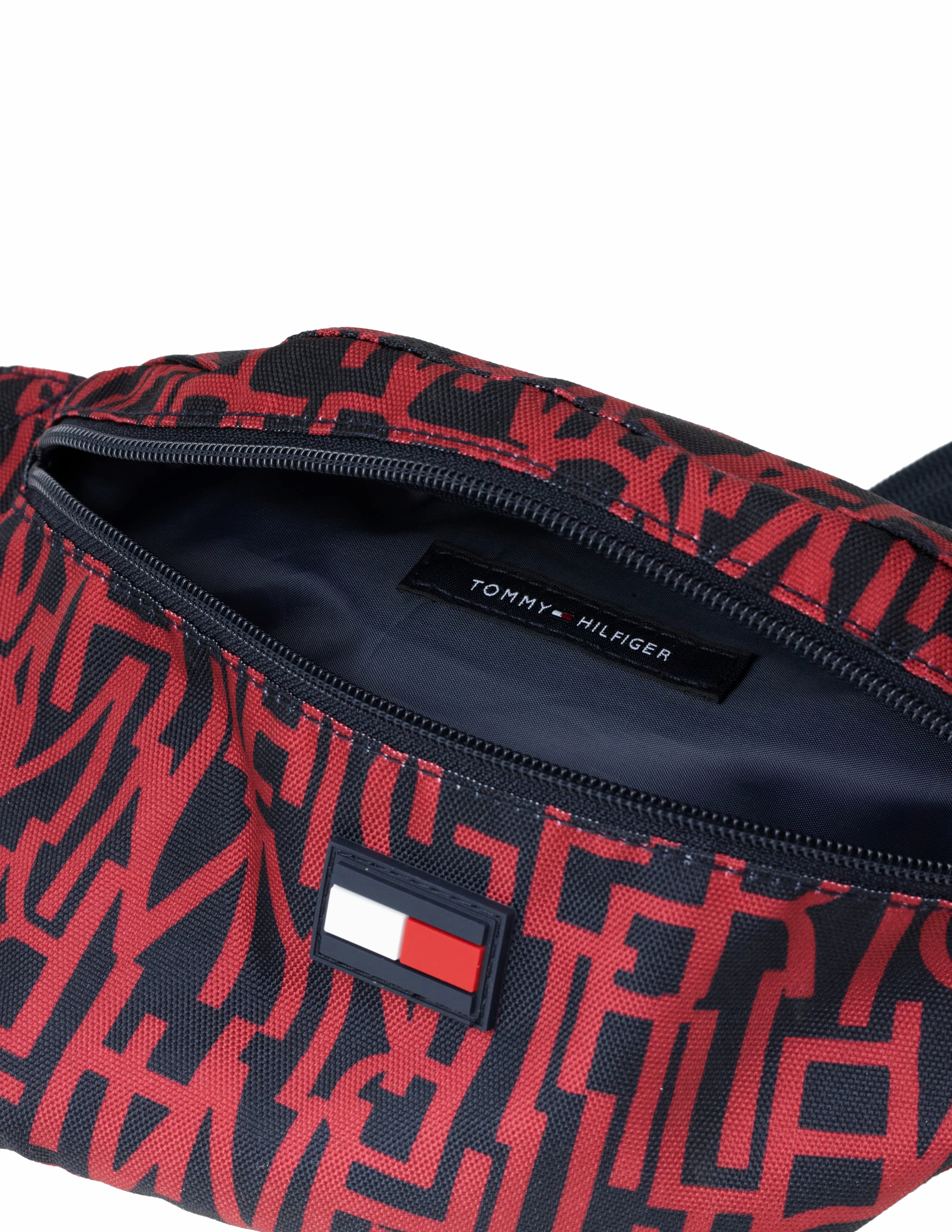 Поясна сумка Tommy Hilfiger бананка 1159813080 (червоний, One size) — фото 4