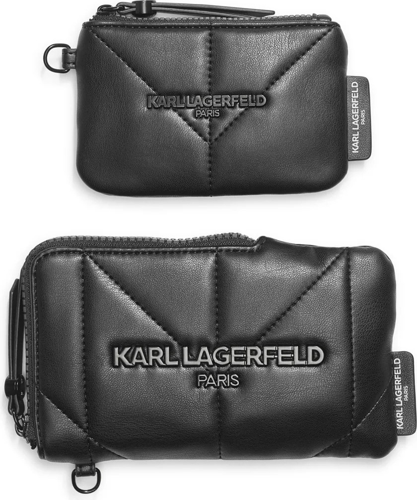 Комплект сумка міні-кроссбоді та гаманець Karl Lagerfeld Paris 1159815746 (Чорний One size) — фото 3