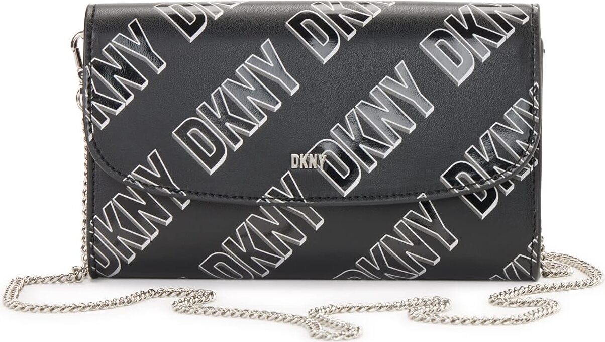 Жіноча сумка через плече DKNY з логотипом 1159816285 (Чорний One size) — фото 4