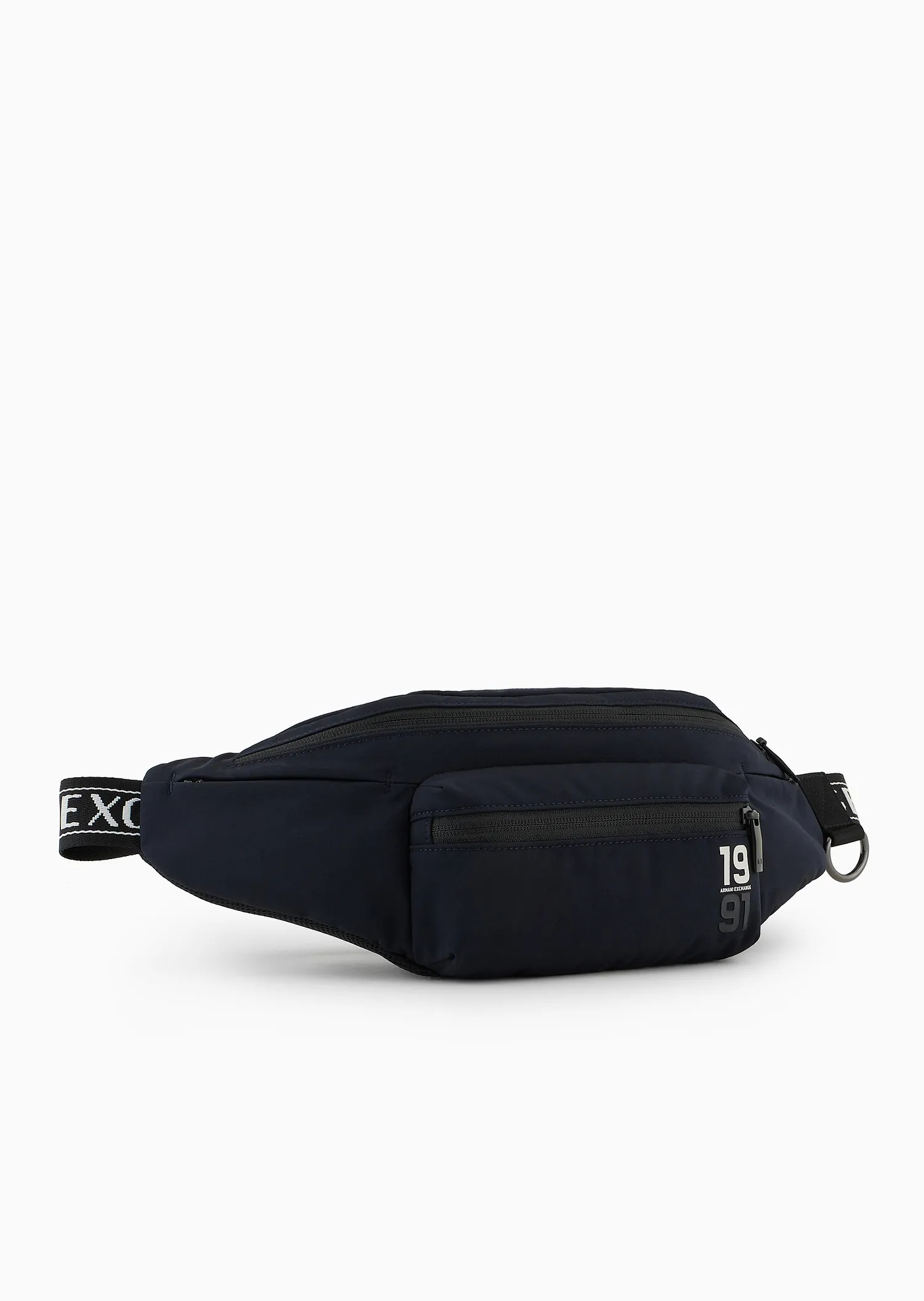 Сумка Armani Exchange бананка 1159816468 (Білий/синій One size) — фото 4