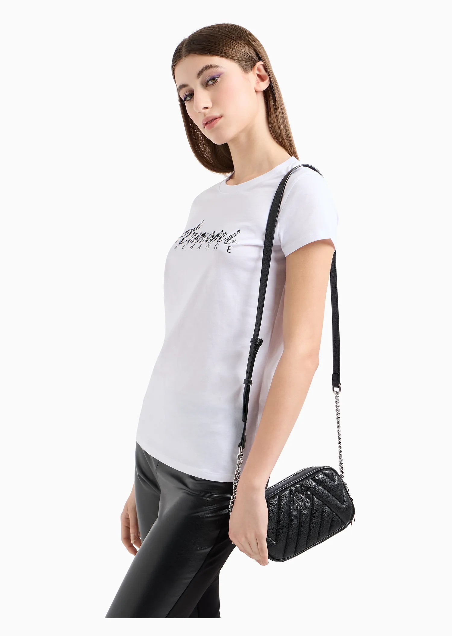Жіноча сумка Armani Exchange 1159816472 (Чорний One size) — фото 8