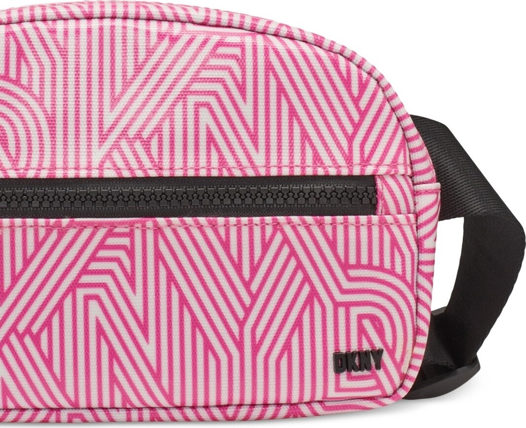 Жіноча сумка DKNY з принтом 1159817620 (Білий/Рожевий One size) — фото 5
