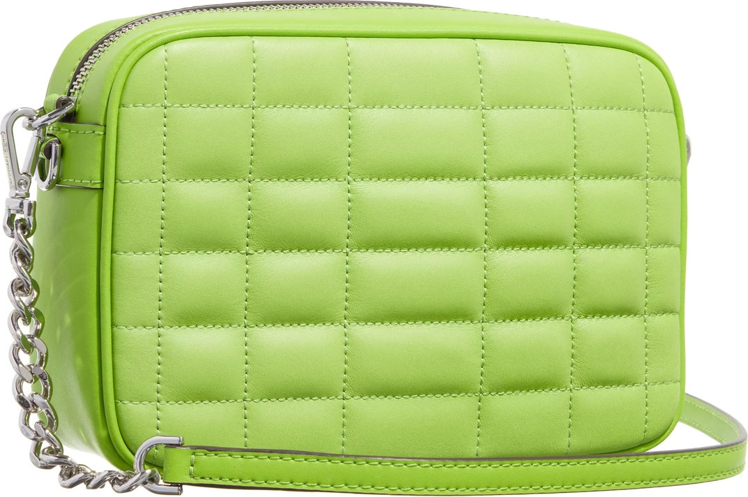 Жіноча шкіряна сумка Michael Kors на блискавці 1159818640 (Зелений One size) — фото 5