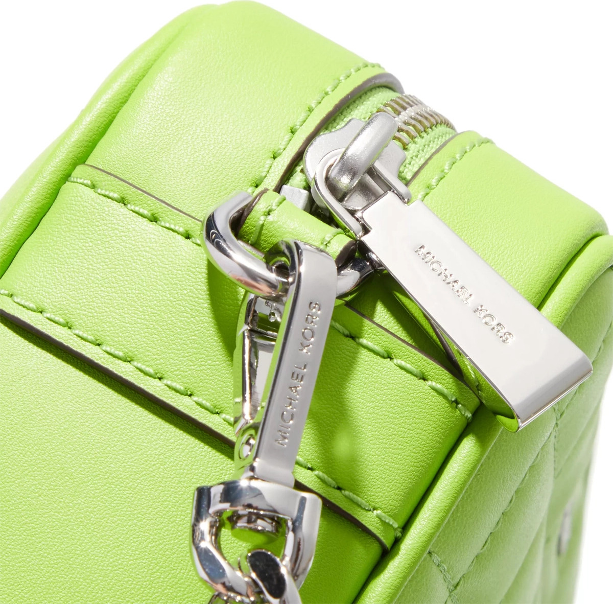 Жіноча шкіряна сумка Michael Kors на блискавці 1159818640 (Зелений One size) — фото 7