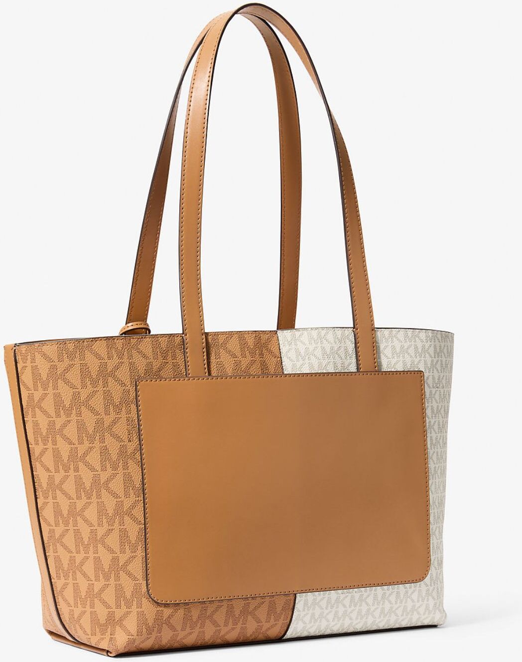 Сумка жіноча Michael Kors з монограмою 1159820214 (Коричневий/Молочний One size) — фото 5