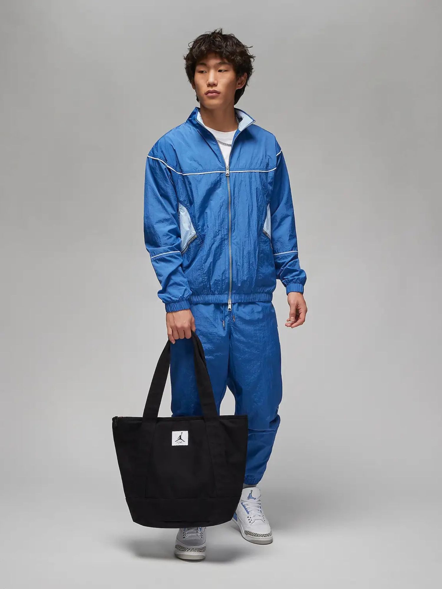 Сумка тоут Nike Jordan з логотипом водонепроникна 1159820294 (Чорний One size) — фото 8