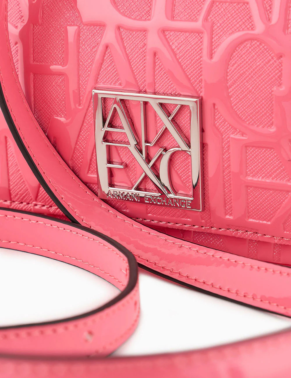 Жіноча сумка Armani Exchange кроссбоді 1159820396 (Рожевий One size) — фото 6