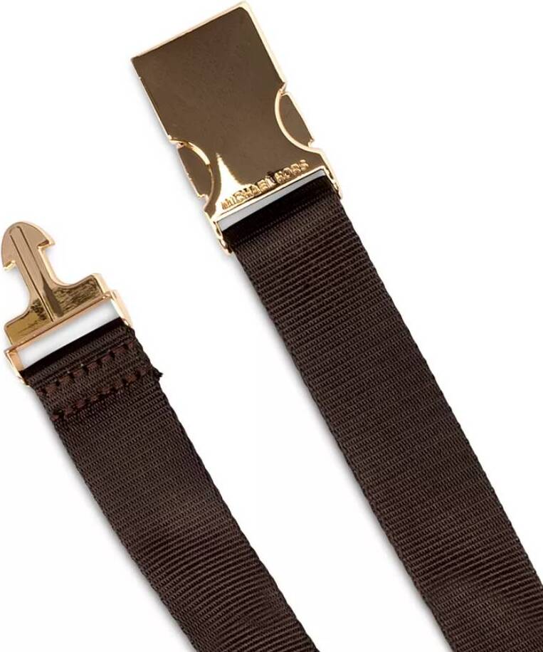 Поясна сумка Michael Kors з екошкіри 1159821390 (Коричневий One size) — фото 8
