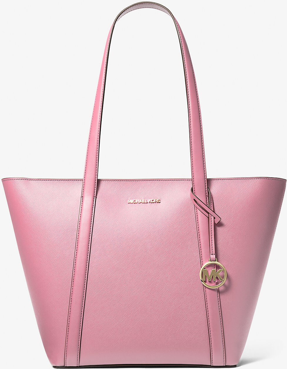 Сумка жіноча Michael Kors на блискавці 1159822007 (Рожевий One size) — фото 4