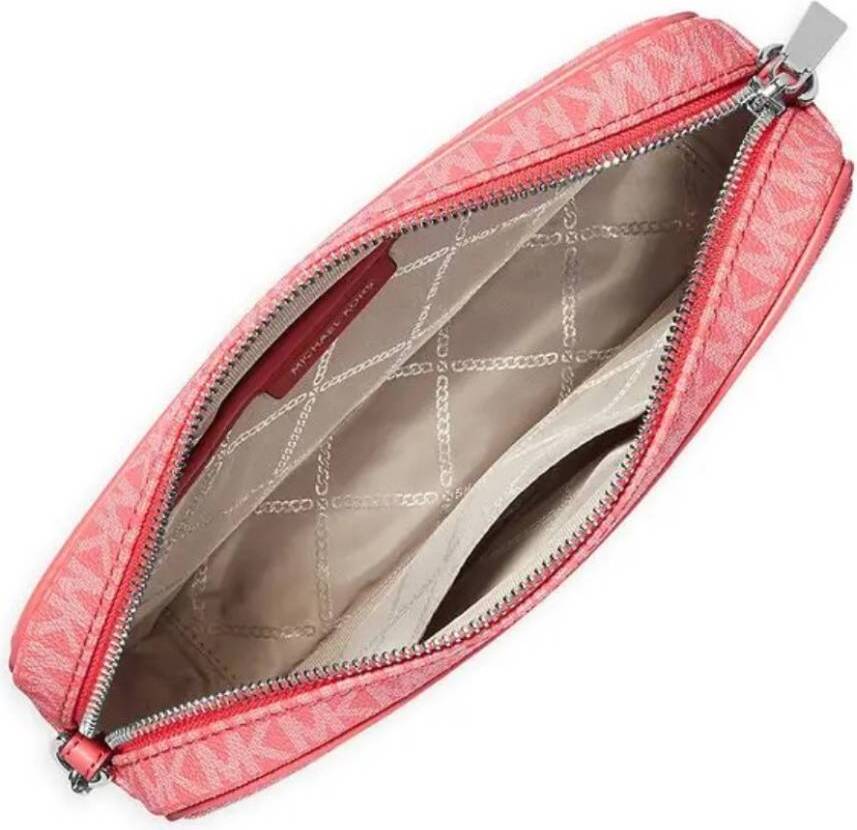 Жіночий комплект Michael Kors сумка кроссбоді та гаманець 1159822709 (Рожевий One size) — фото 6