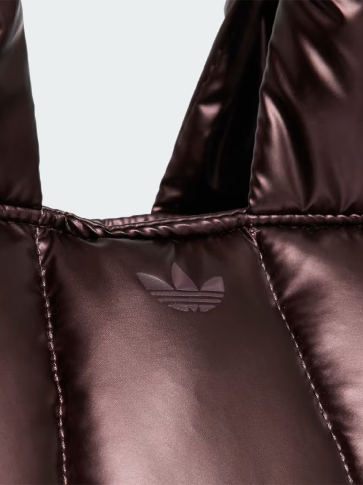 Сумка шопер Adidas Shopper Metallic Bag з логотипом спортивна 1159823380 (Бордовий One Size) — фото 5