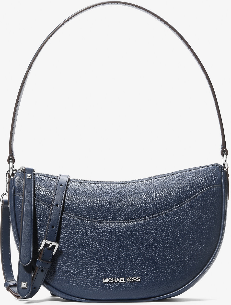 Жіноча шкіряна сумка кроссбоді Michael Kors 1159824568 (Синій One size) — фото 4