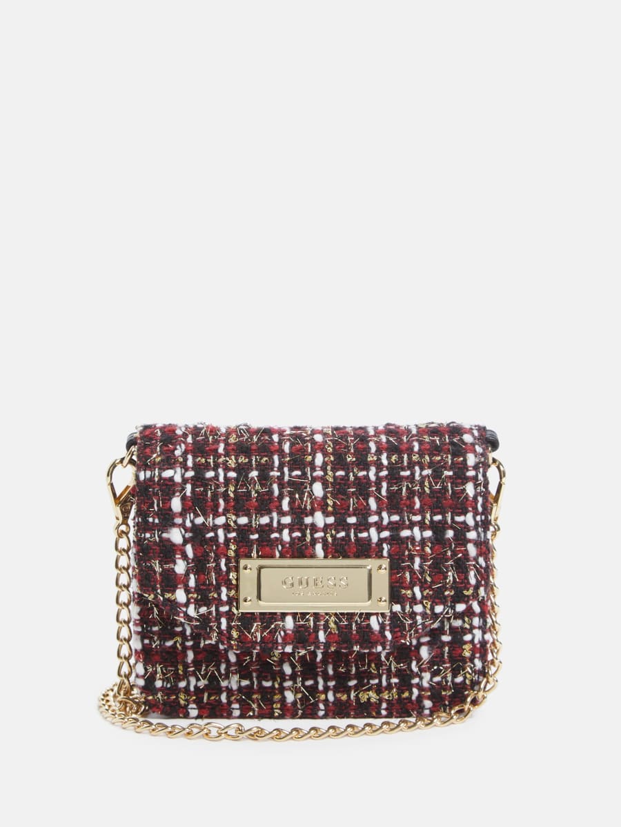 Сумка міні-кроссбоді Guess 1159828064 (Бордовий One size) — фото 2