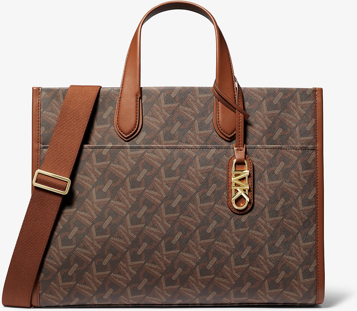 Сумка жіноча Michael Kors з принтом 1159828160 (Коричневий One size) — фото 4