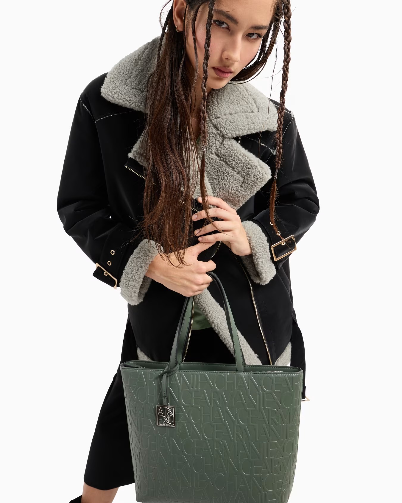 Жіноча сумка Armani Exchange 1159829157 (Зелений One size) — фото 8