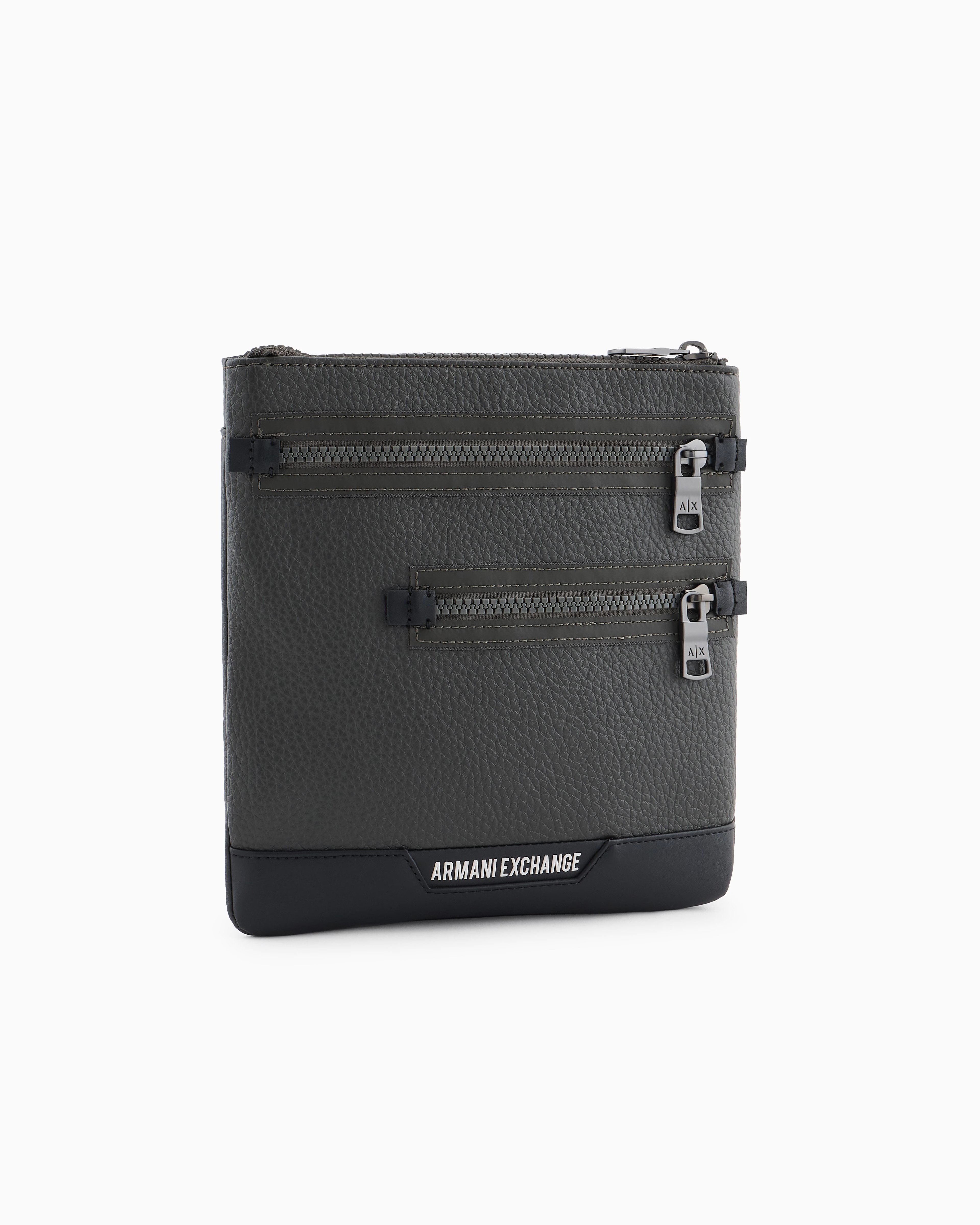 Чоловічі сумки Armani Exchange через плече 1159829966 (Сірий One size) — фото 2