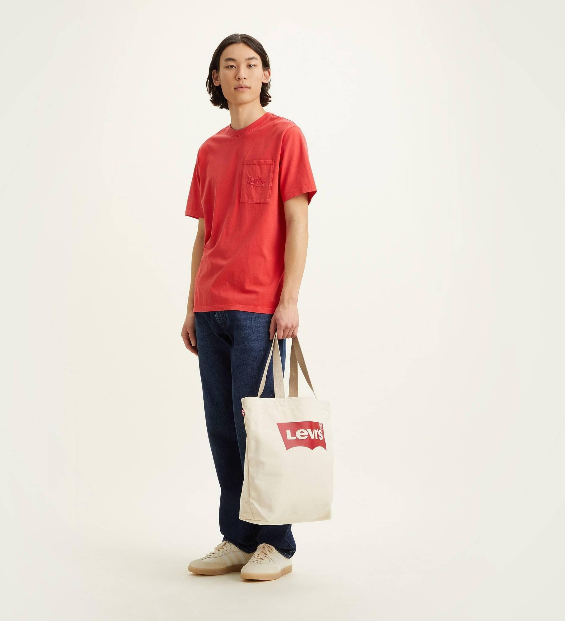 Сумка-шоппер Levi's з логотипом 1159831342 (Молочний One size) — фото 9