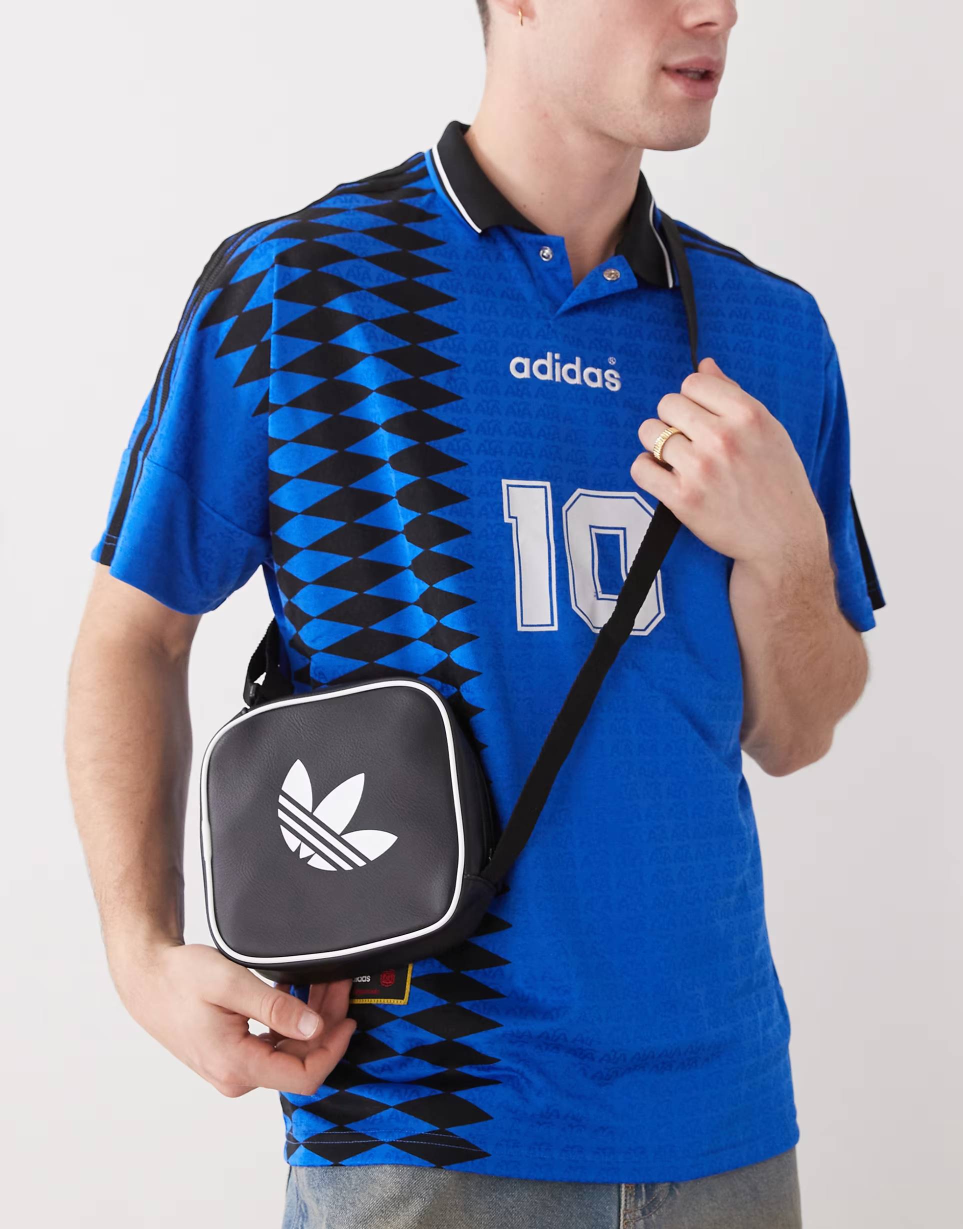 Стильна сумка Adicolor Adidas через плече 1159831658 (Чорний One size) — фото 9