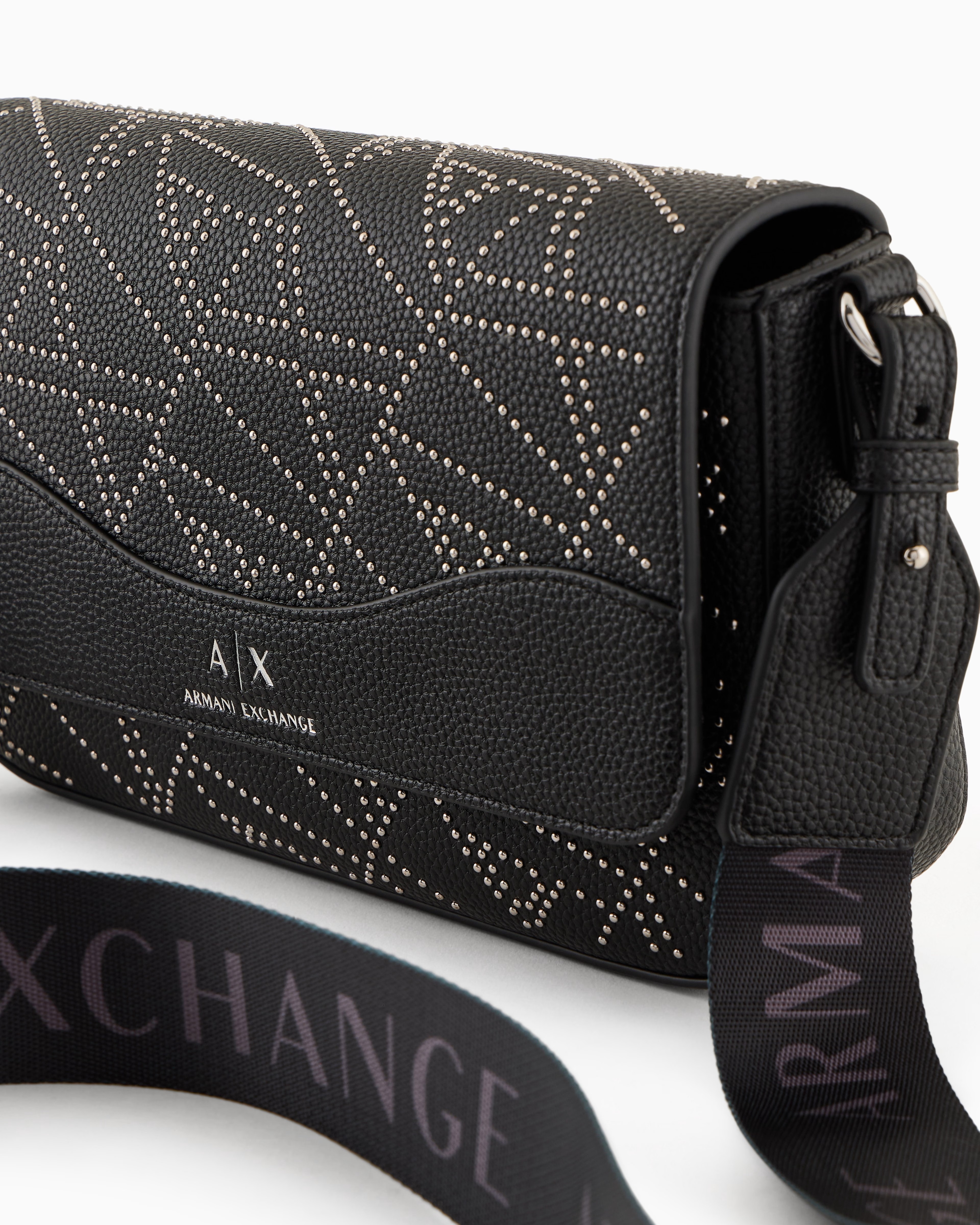 Жіноча сумка через плече Armani Exchange 1159832225 (Чорний One size) — фото 7