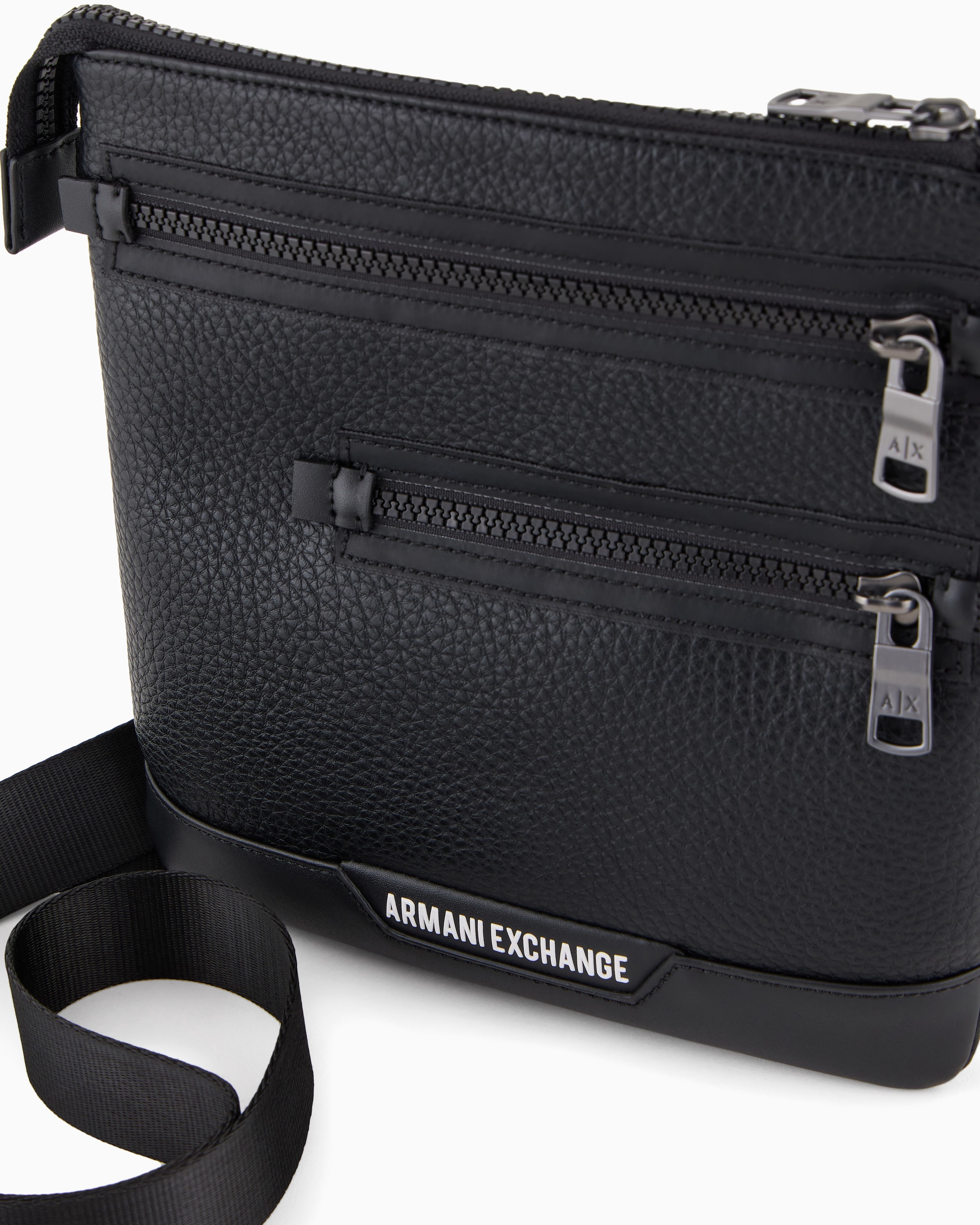 Чоловічі сумки Armani Exchange через плече 1159832549 (Чорний One size) — фото 7