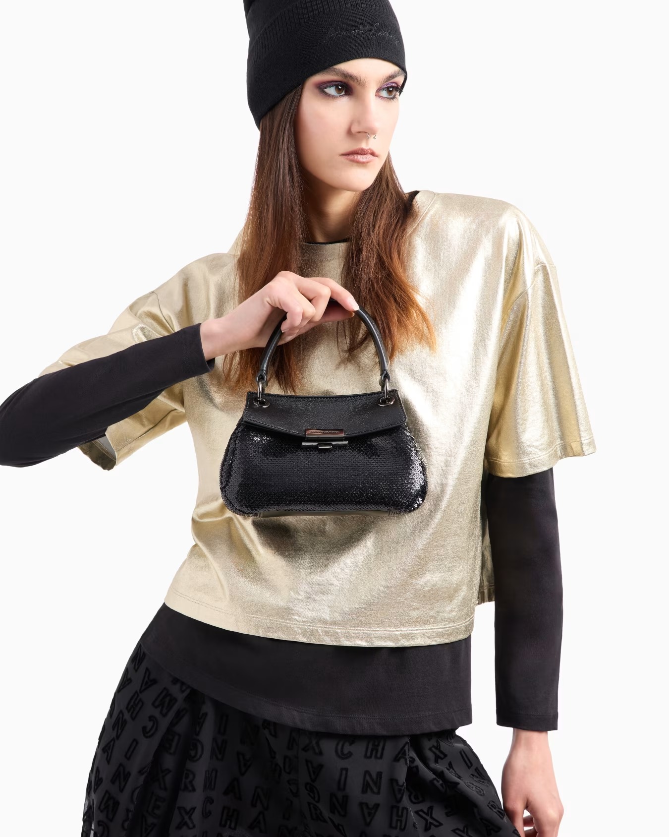 Жіноча сумка Armani Exchange 1159834430 (Чорний One size) — фото 4