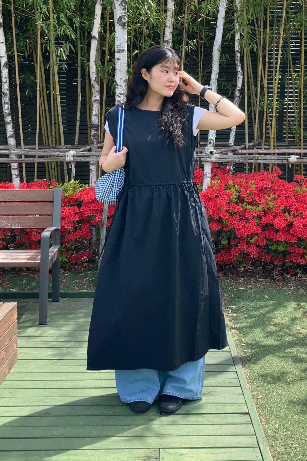 Сумка напівкругла UNIQLO через плече 1159838860 (Синій One size) — фото 8