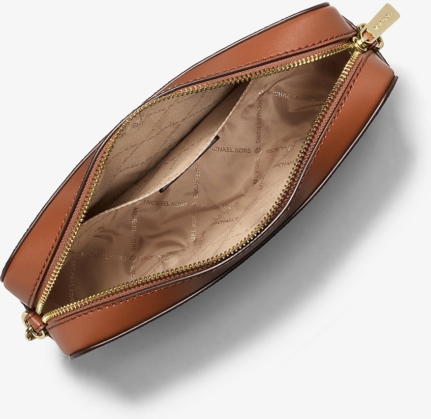 Жіноча сумка кросбоді JET SET ITEM Michael Kors з принтом 1159844074 Коричневий — фото 6