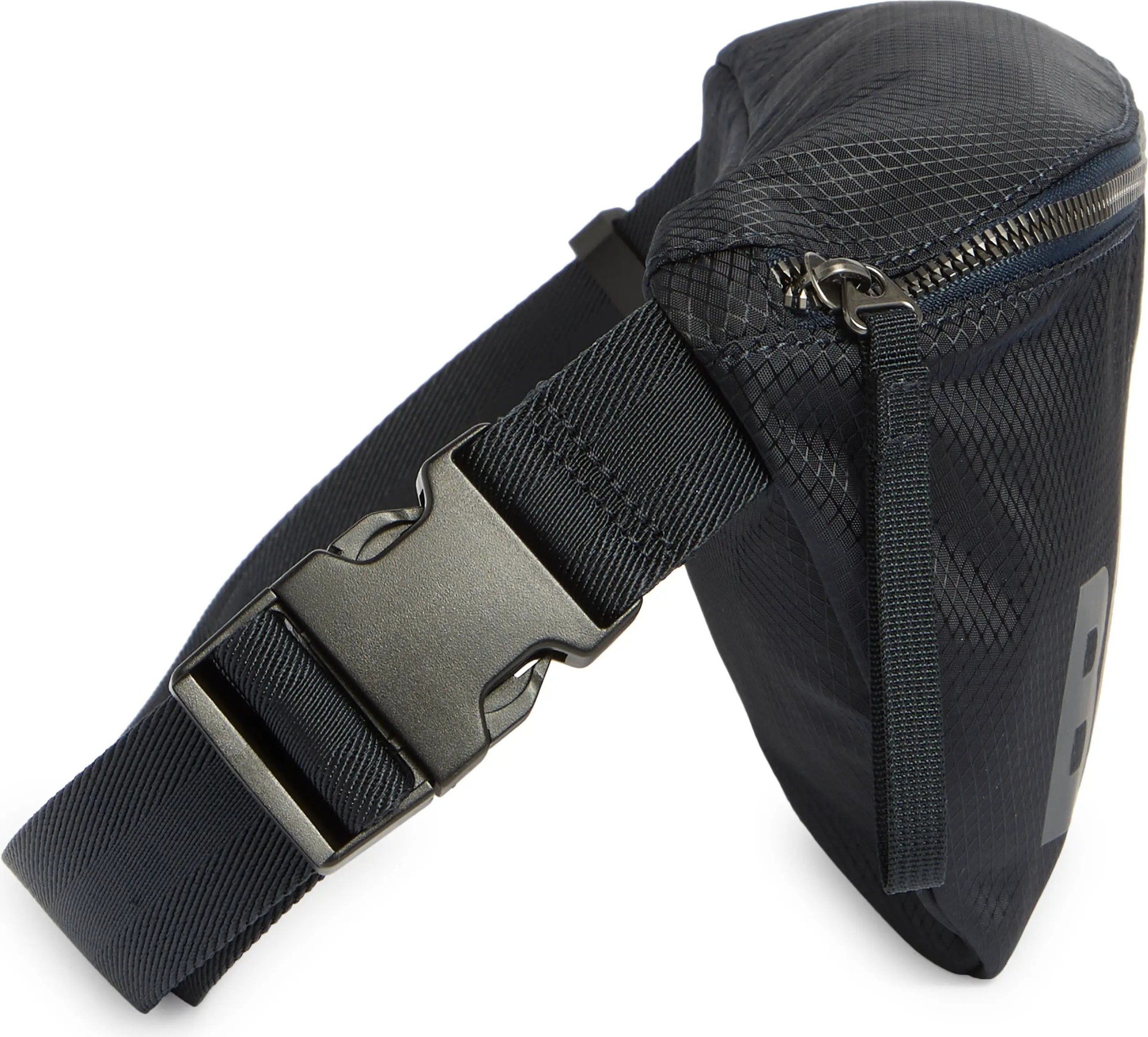 Містка поясна сумка Hugo Boss бананка 1159844516 Синій — фото 5