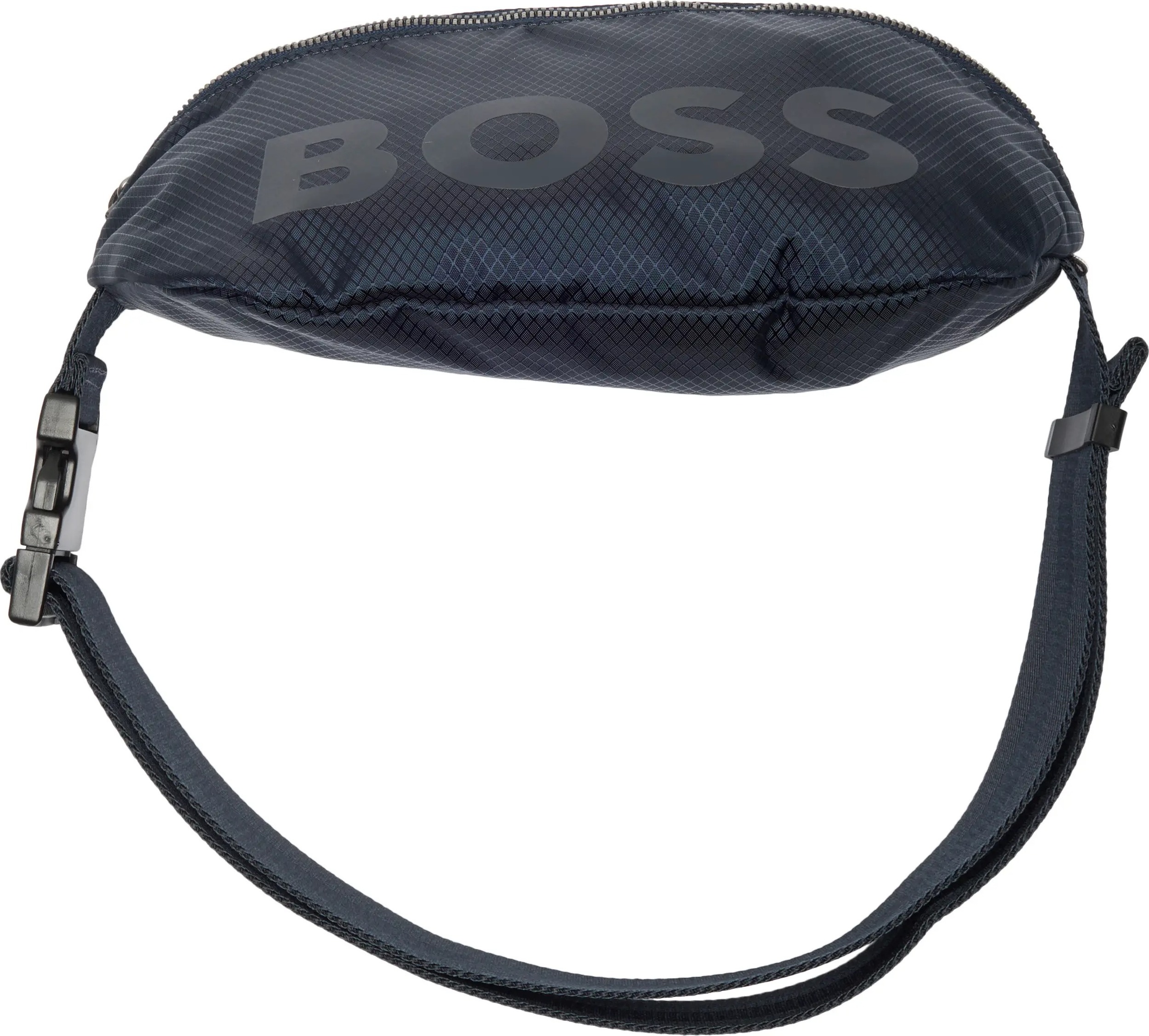 Містка поясна сумка Hugo Boss бананка 1159844516 Синій — фото 7