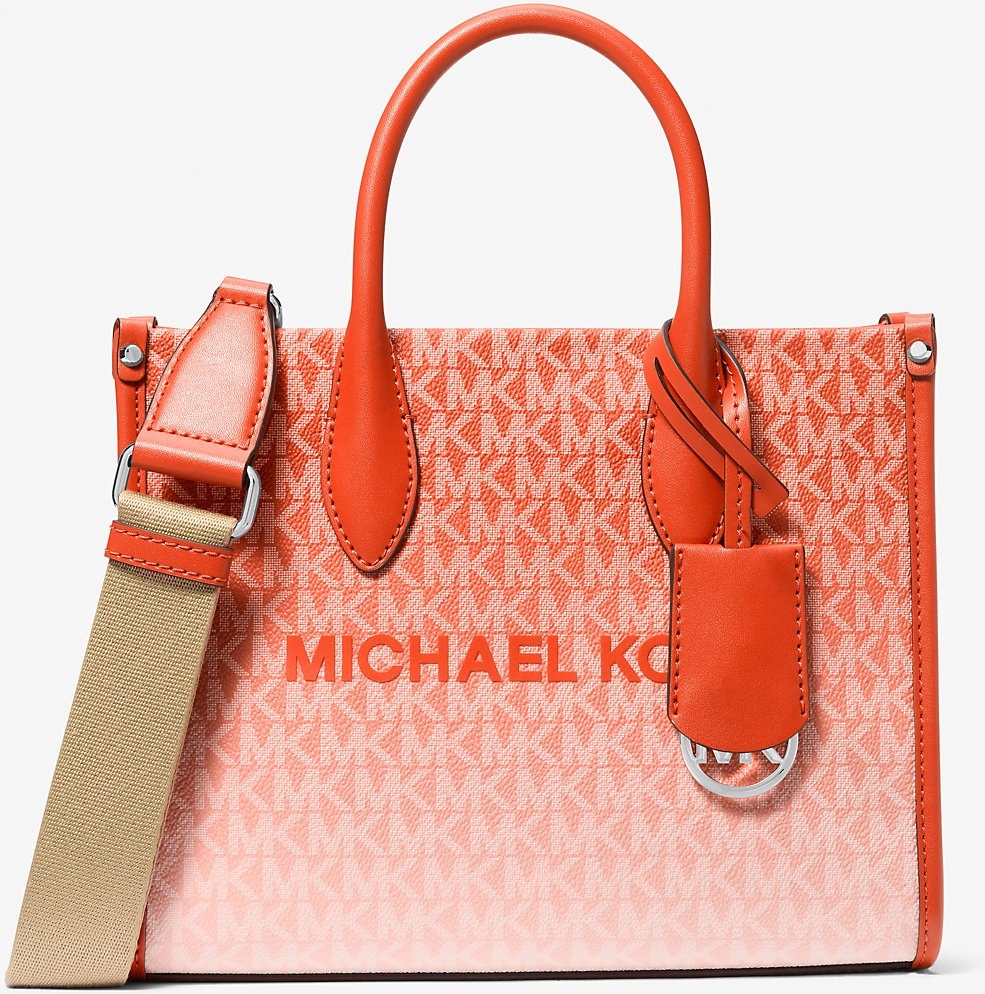 Жіноча сумка кроссбоді Mirella Michael Kors з принтом 1159845058 Помаранчевий — фото 4