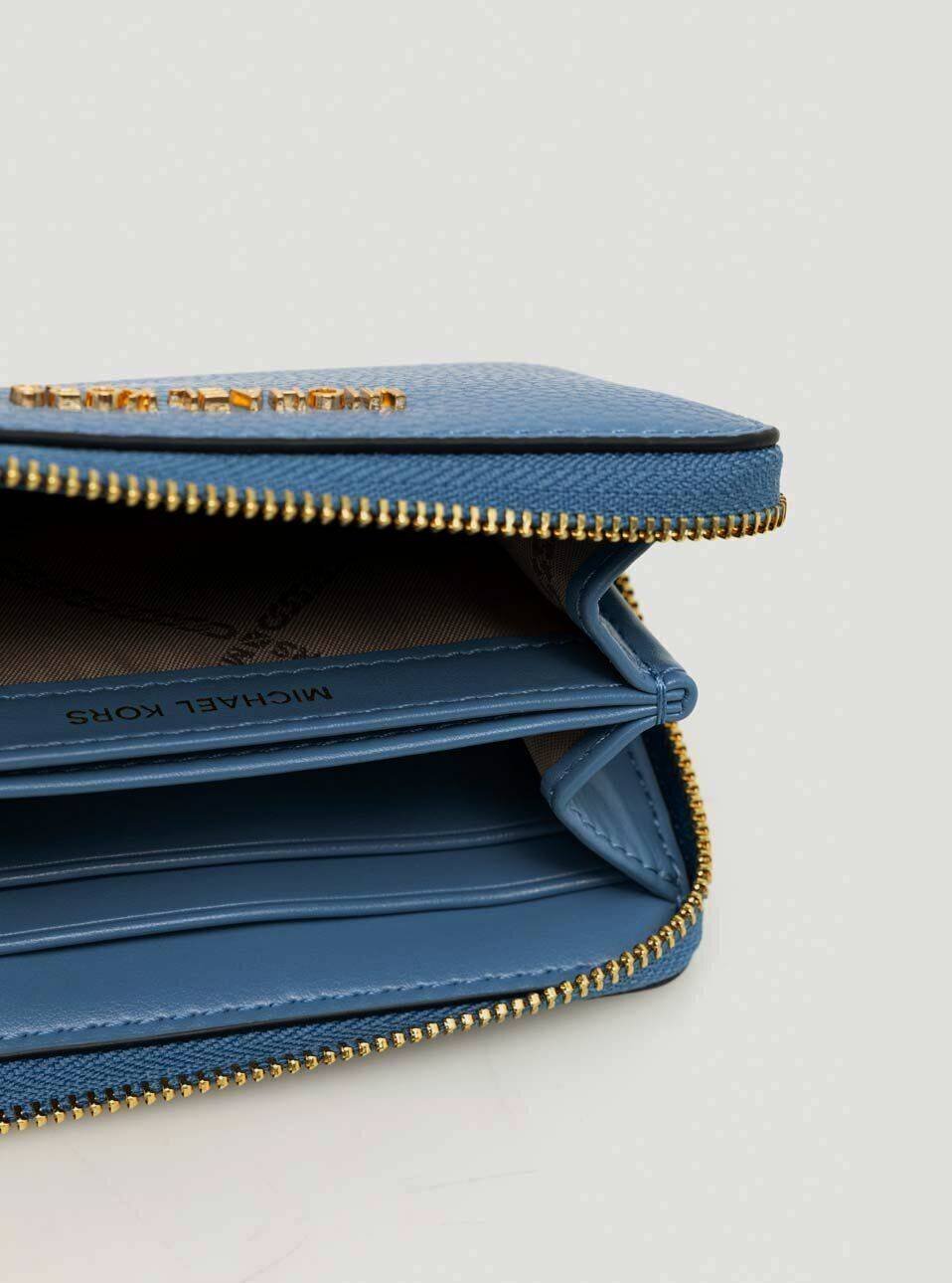 Жіночий набір COLBY Michael Kors сумка та гаманець 1159845174 Синій — фото 12