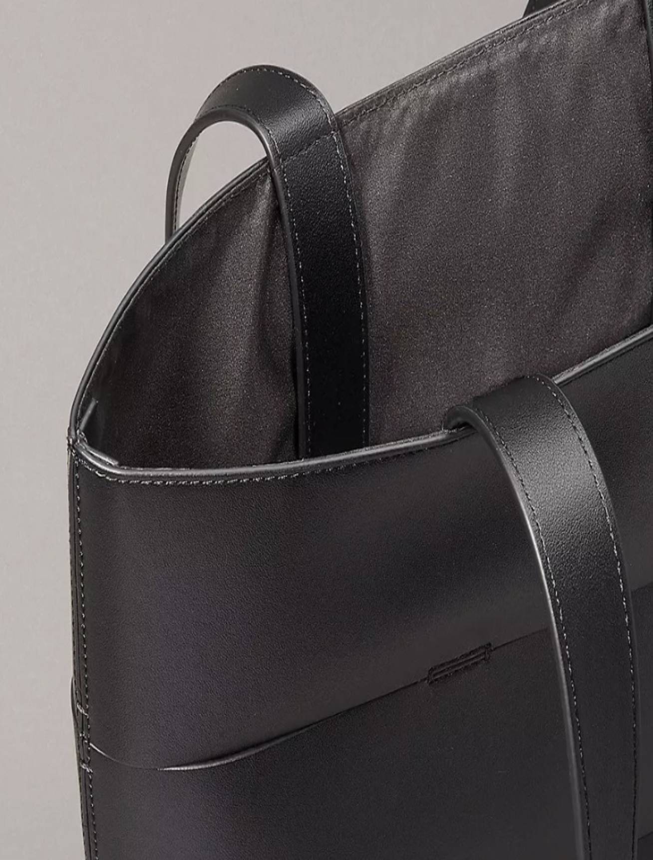 Жіночий набір Calvin Klein велика сумка тоут та гаманець-клатч 1159845581 Чорний — фото 4