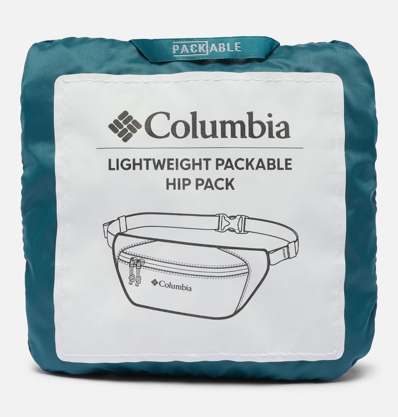 Стильна поясна сумка Columbia на блискавці 1159846810 Бірюзовий — фото 6