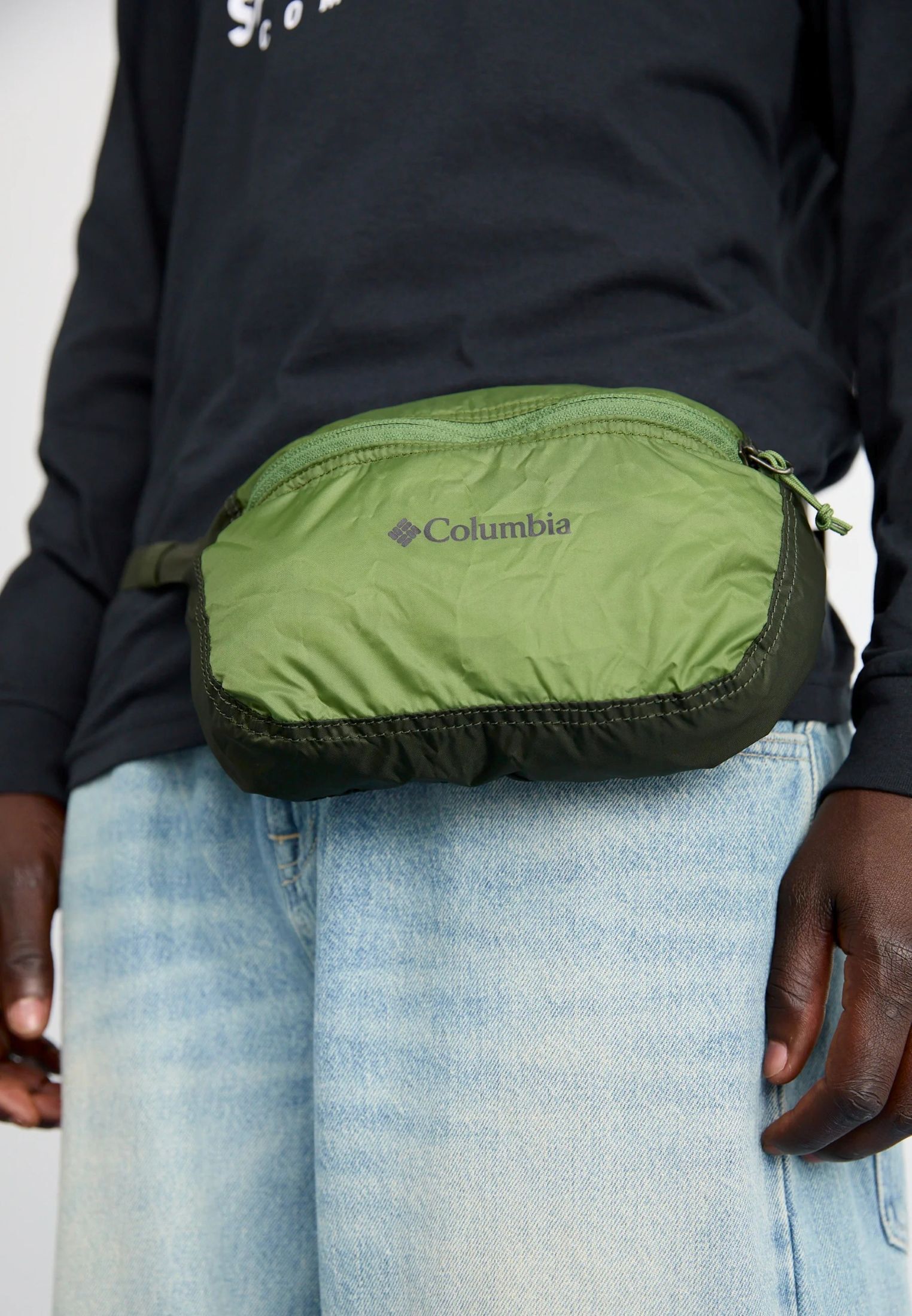 Стильна поясна сумка Columbia на блискавці 1159846814 Зелений — фото 7
