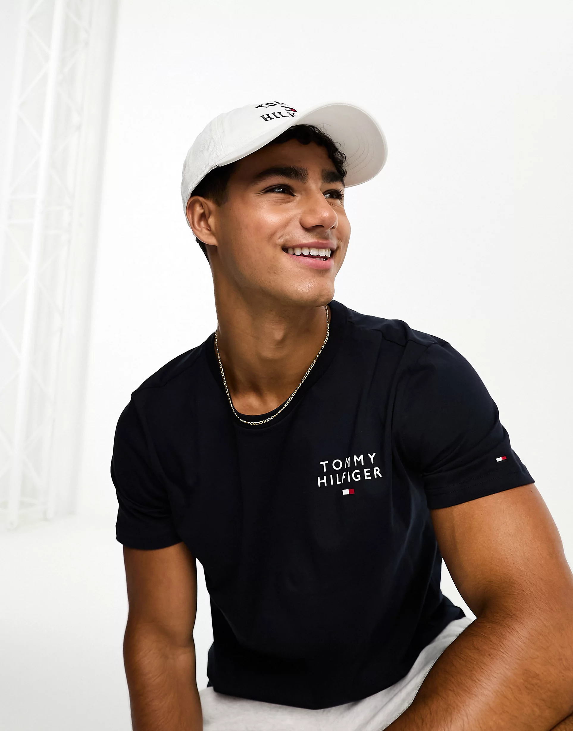 Бейсболка Tommy Hilfiger кепка унісекс 1159759735 (Білий, One size) — фото 5