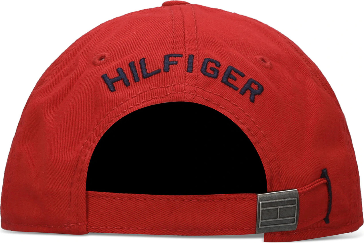 Бейсболка Tommy Hilfiger кепка з логотипом 1159787327 (Червоний, One size) — фото 9